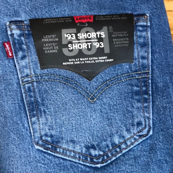 NWT Levi’s 501 Size 36 Premium ‘93 Cut Off Shorts - Picture 13 of 16